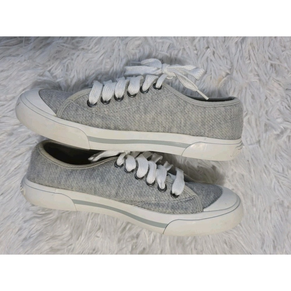 Rocket Dog Women's Gray Canvas Casual Workwear Lace Up Sneakers‎ Size 7.5 - Picture 3 of 8